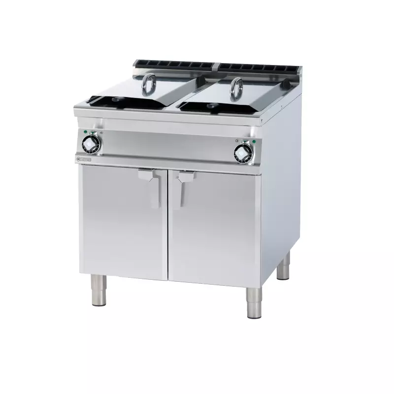 Fritéza elektrická dvojitá 0,92 kW/l, 18+18 l s podestavbou 400 V 