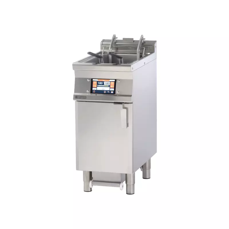 Fritéza elektrická 18 l automatická 7" displej, filtrace, zdvih 