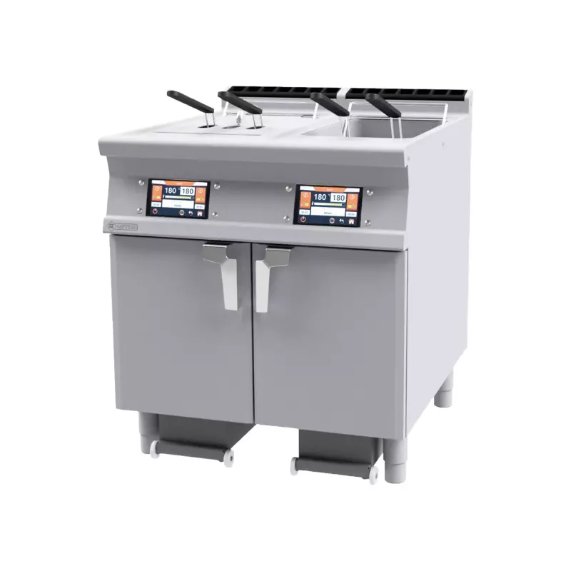 Fritéza elektrická 18+18 l automatická 7" displej 