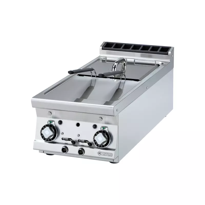 Fritéza plynová 8+8l 