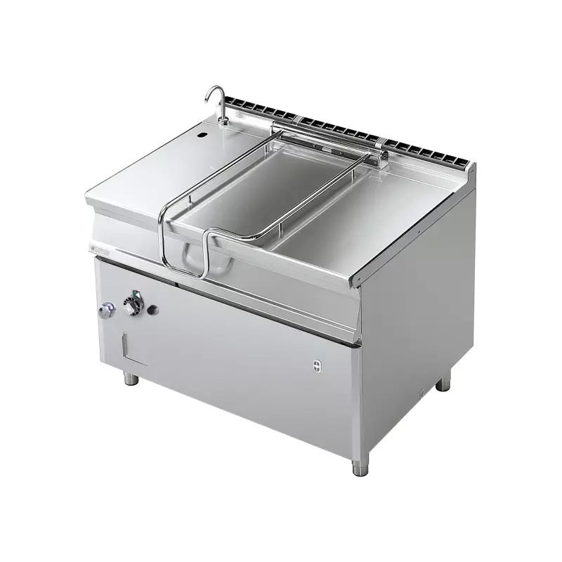 Pánev sklopná automatická plynová 120 l nerezové dno 