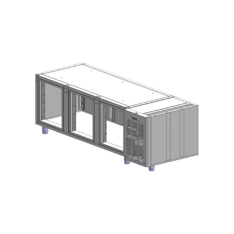 Korpus stolů SM 3D mrazicí nerez 