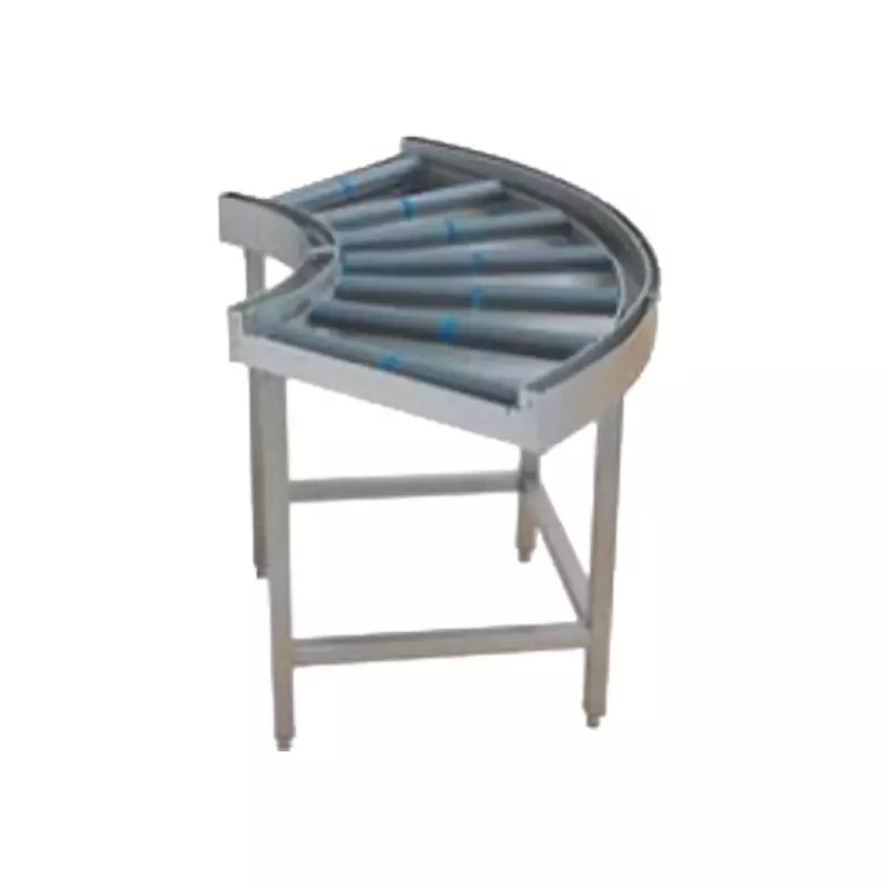 Stůl 90° válečkový vstupní nebo výstupní 110x110 cm 