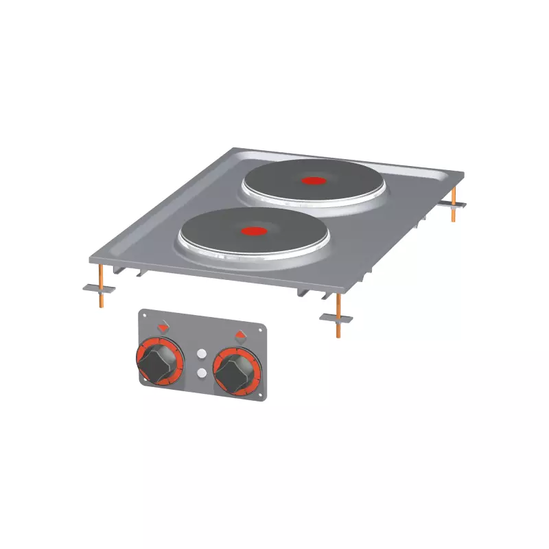 Sporák drop-in elektrická 2x drop-in plotýnka 400 V 
