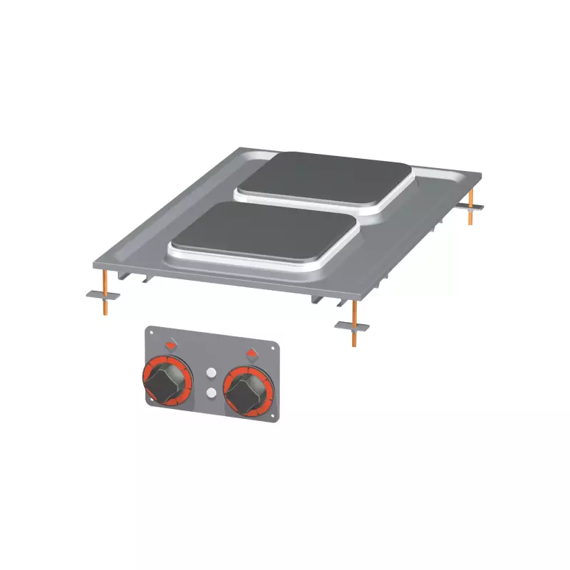 Sporák drop-in elektrická 2x drop-in plotýnka 400 V 