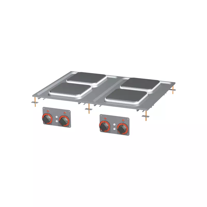 Sporák drop-in elektrická 4x drop-in plotýnka 400 V 