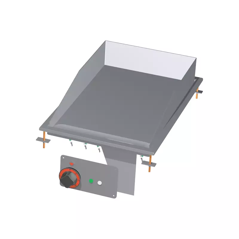 Grilovací deska 36x55 drop-in elektrická hladká 400 V 