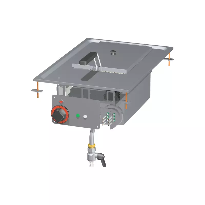 Fritéza drop-in elektrická 0,66 kW/l, 10 l 400 V 