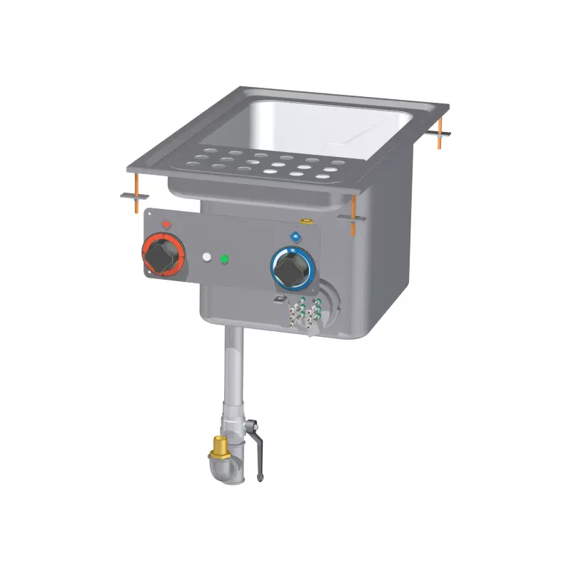 Vařič těstovin drop-in elektrický 25 l bez podestavby 400 V 