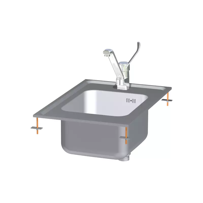 Neutrální modul s dřezem pro drop-in 