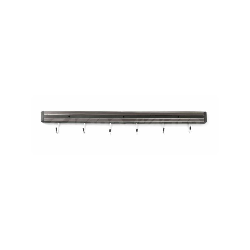 Lišta magnetická (620mm, 6x háček)