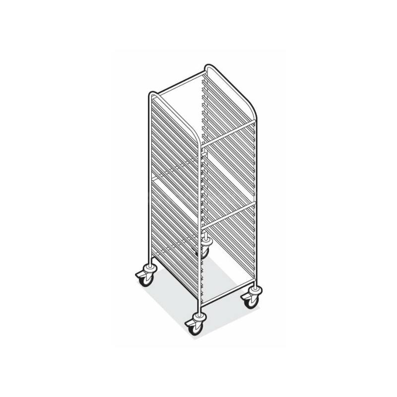 Zavážecí vozík 20x EN600x800mm (40x EN600x400)