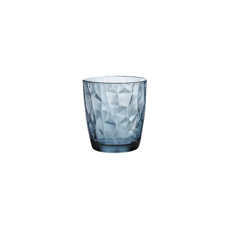 Bormioli Rocco Sklenice na vodu 30 cl - modrá | BR-350220