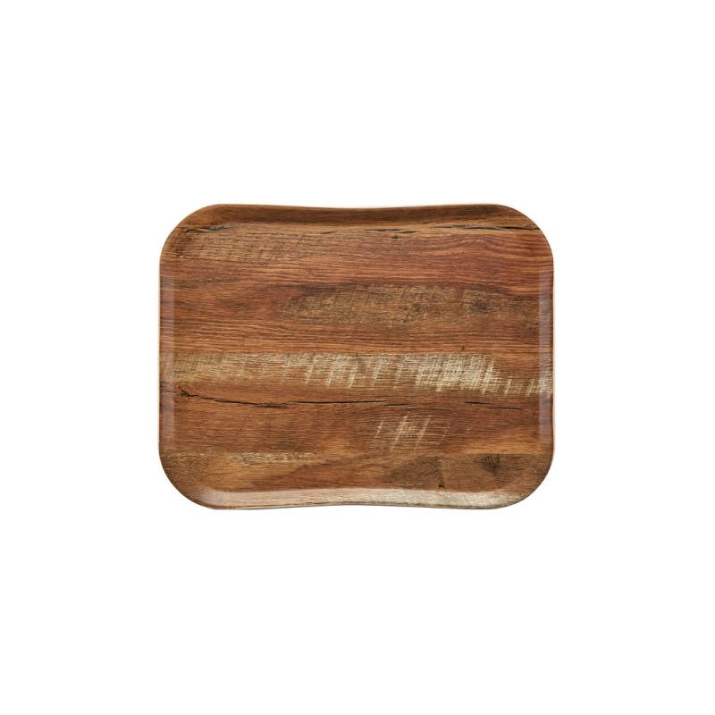 Wood podnos 35,5 × 45,7 cm, hnědý dub