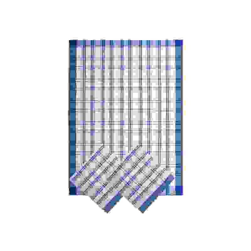 Utěrka kuchyňská 70 × 50 cm, modrá, 3 ks – 100% egyptská bavlna
