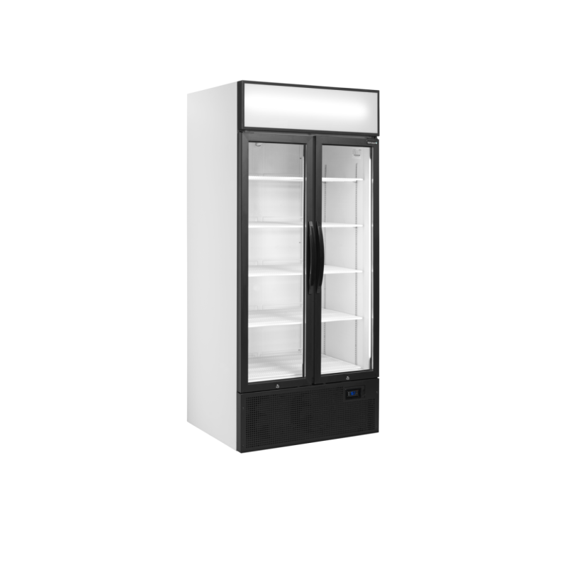 Chladicí skříň prosklené kř. dveře TEFCOLD FSC891H
