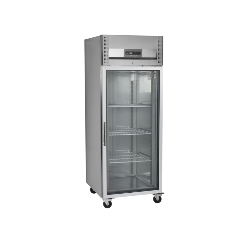 Chladicí skříň prosklené dveře GN2/1 TEFCOLD RK 710 G