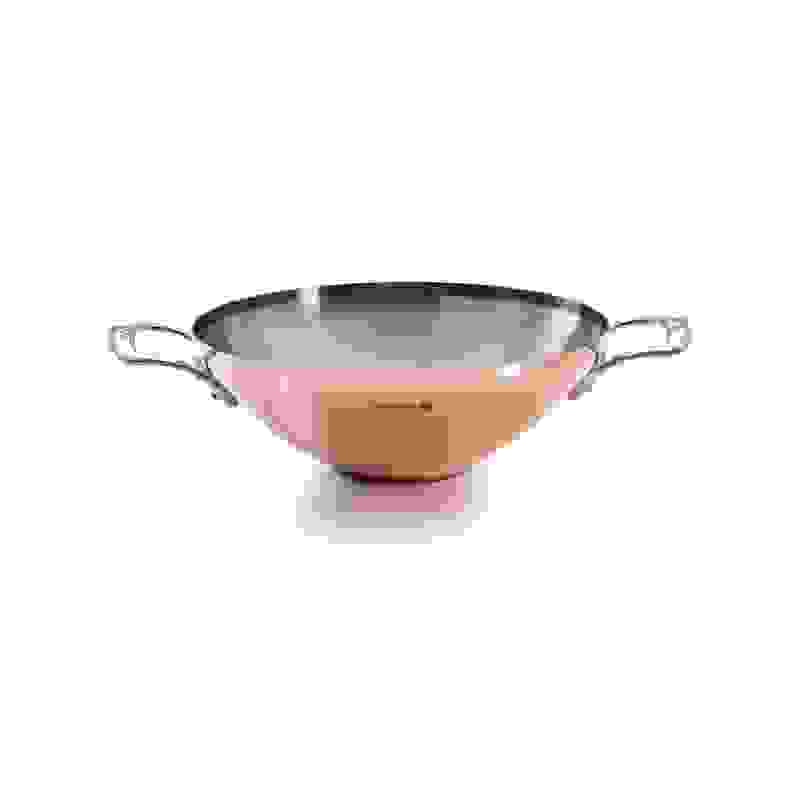 Prima Matera wok měděný s úchyty pr. 32 cm