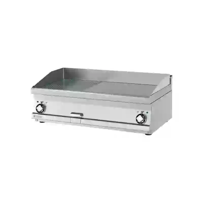 Grilovací deska 100x45 elektrická kombinovaná bez podestavby 400 V 