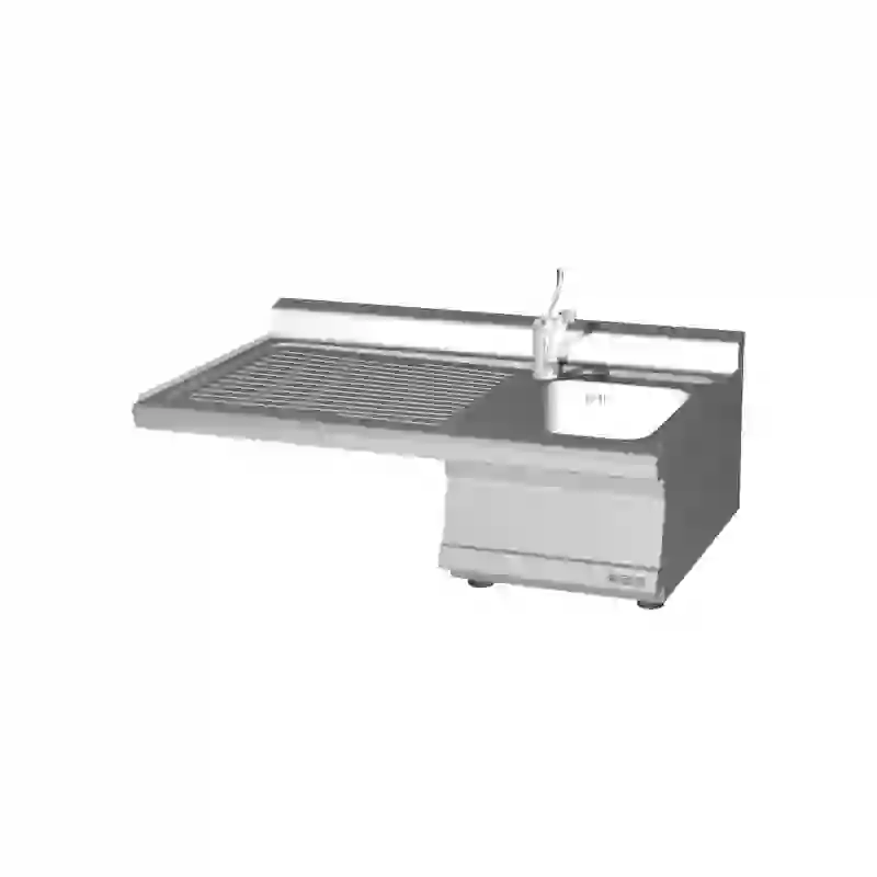 Pracovní modul 1x dřez 29x35 + odkapávací plocha levá 60x55 