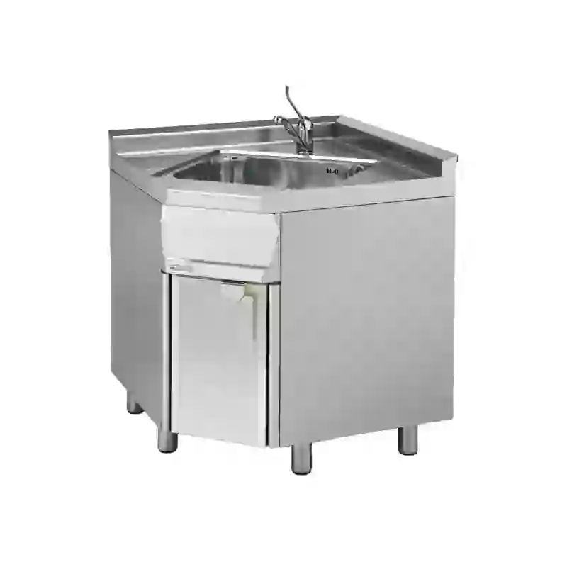 Rohový modul 1x dřez 50x40x20 