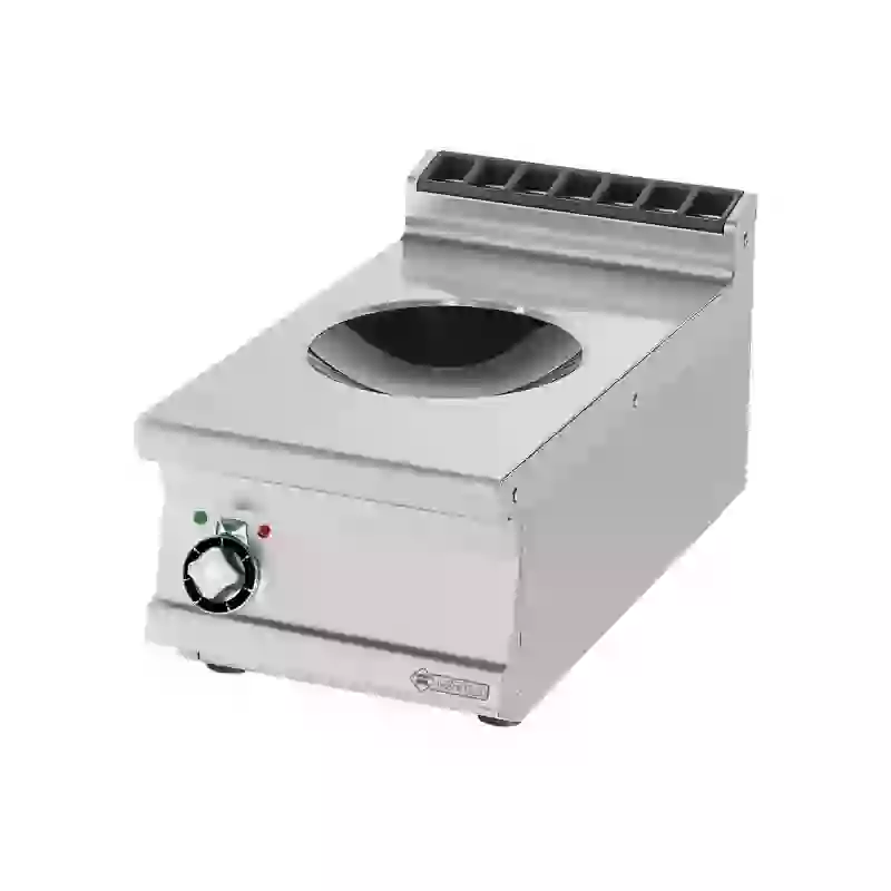 Sporák indukční wok elektrický 1x plotýnka bez podestavby 400 V 