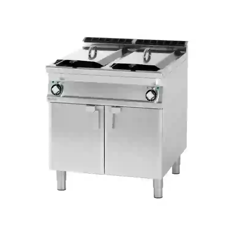 Fritéza elektrická dvojitá 0,92 kW/l, 18+18 l s podestavbou 400 V 