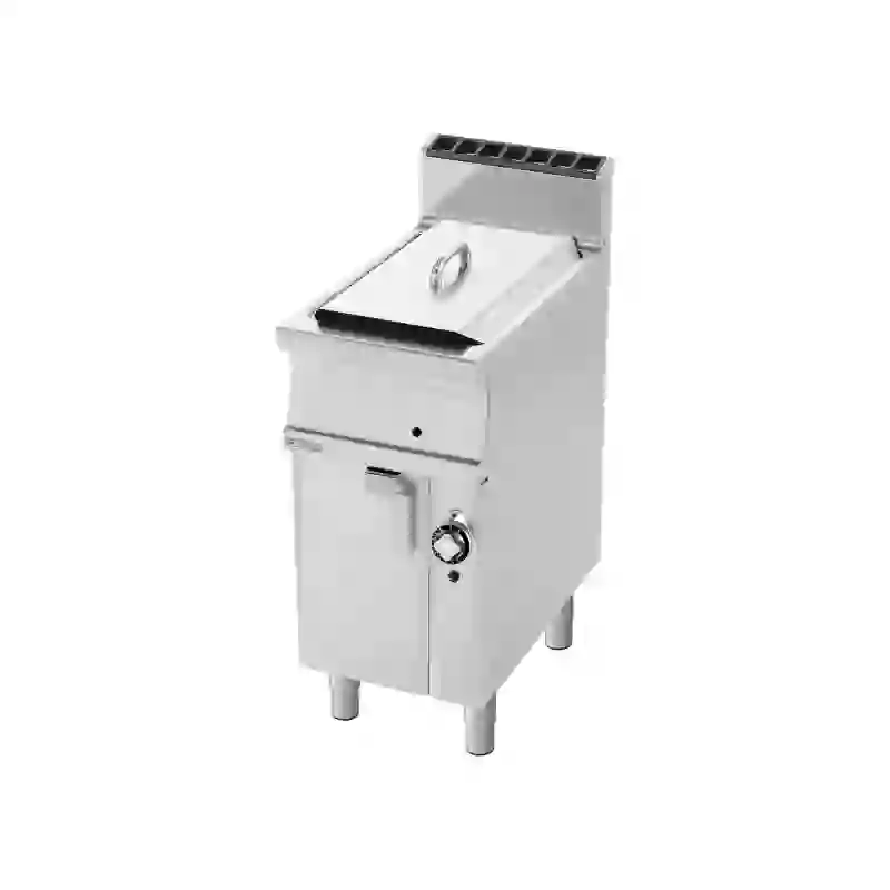 Fritéza plynová 0,75 kW/l, 18 l s podestavbou 