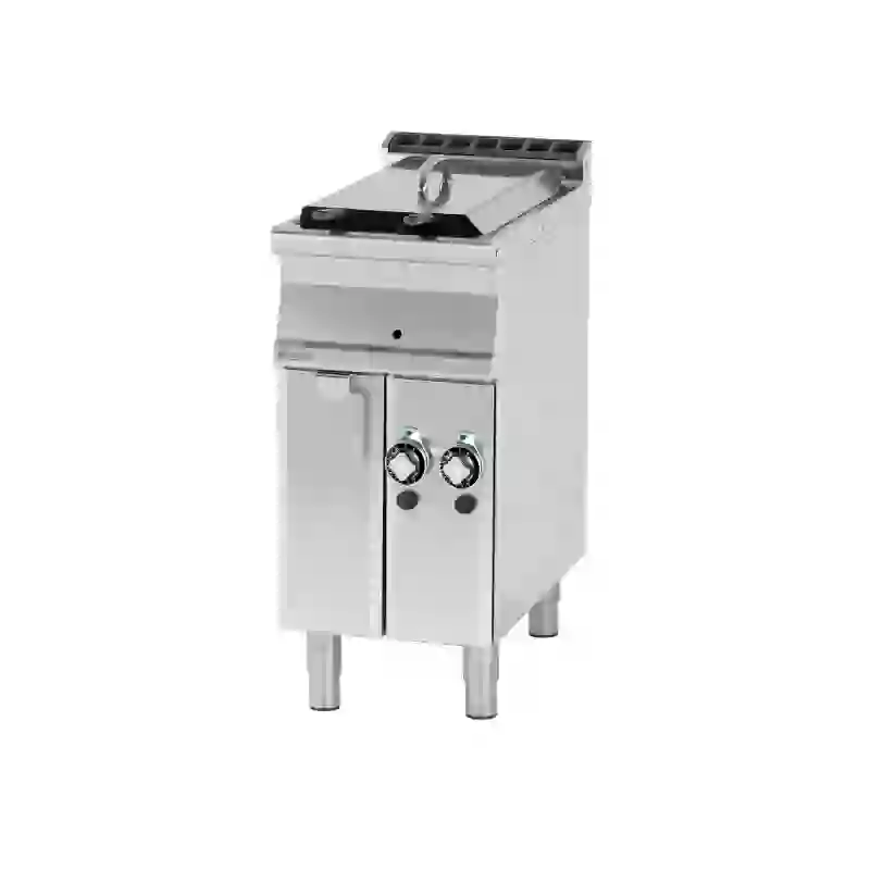 Fritéza plynová dvojitá 0,63 kW/l, 8+8 l s podestavbou 