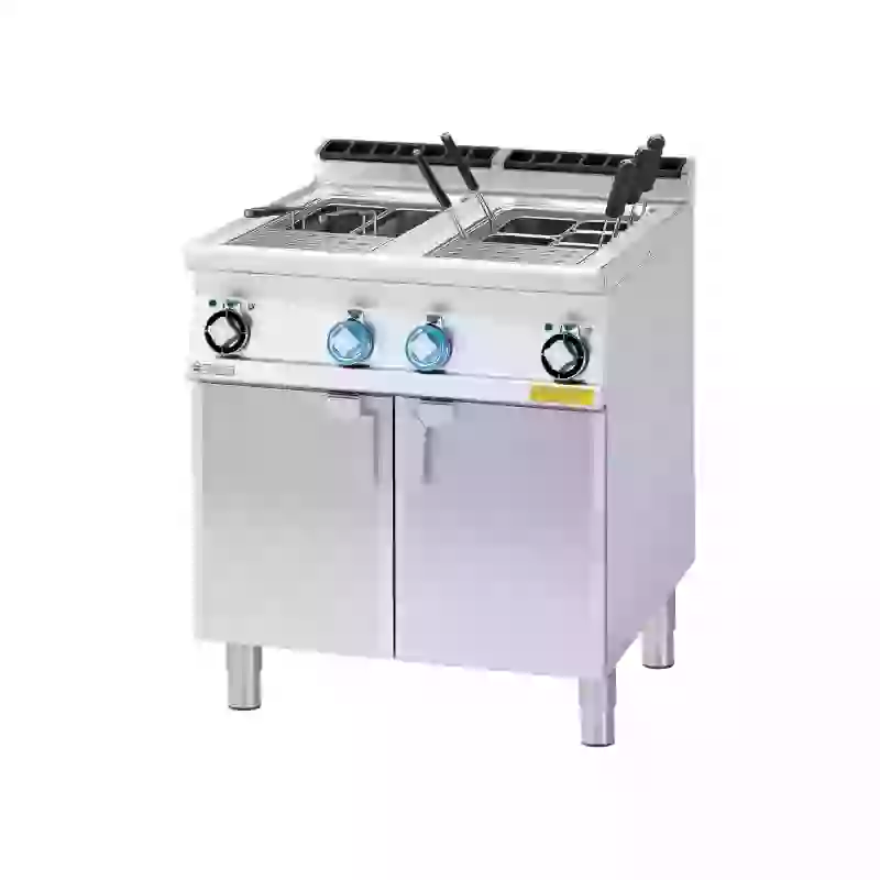 Vařič těstovin elektrický 25 + 25 l s podestavbou 400 V 