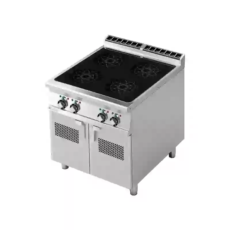 Sporák indukční elektrický 4x plotýnka s podestavbou 400 V 