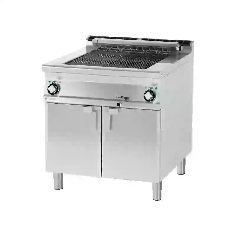 Vodní gril kontaktní elektrický dvojitý 2x 38x66 s podestavbou 400 V 