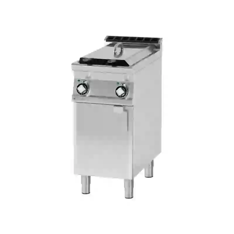 Fritéza elektrická dvojitá 0,75 kW/l, 8+8 l s podestavbou 400 V 