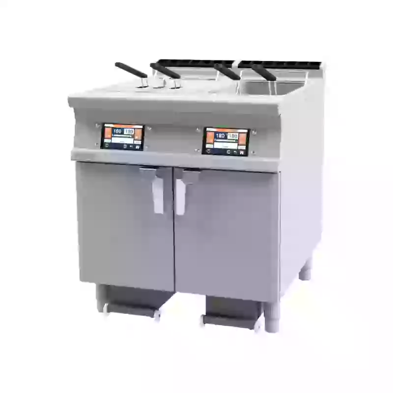 Fritéza elektrická 18+18 l automatická 7" displej 