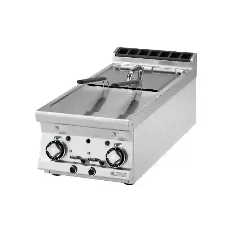 Fritéza plynová 8+8l 