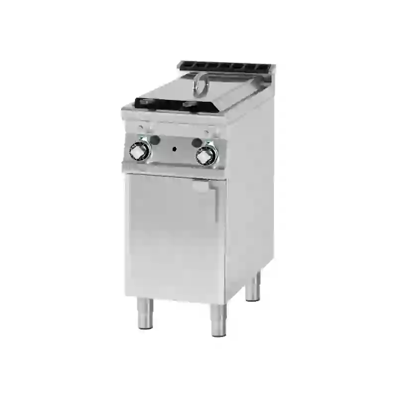 Fritéza plynová dvojitá 0,63 kW/l, 8+8 l s podestavbou 
