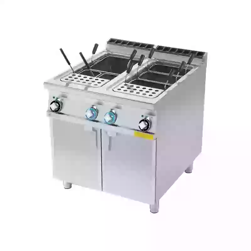Vařič těstovin elektrický 40 + 40 l s podestavbou 400 V 