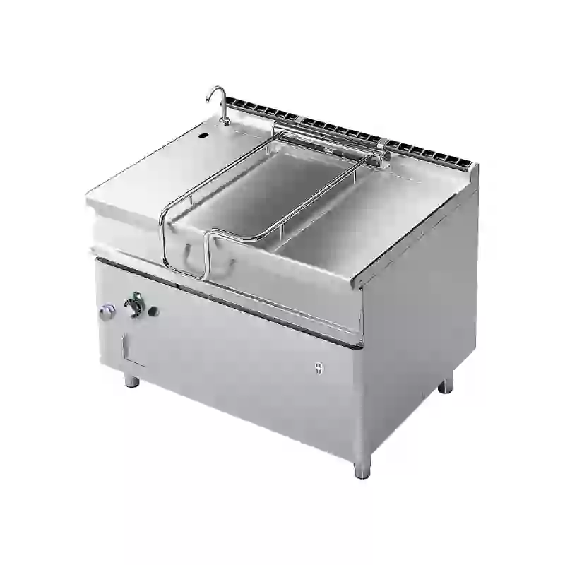 Pánev sklopná automatická plynová 120 l nerezové dno 