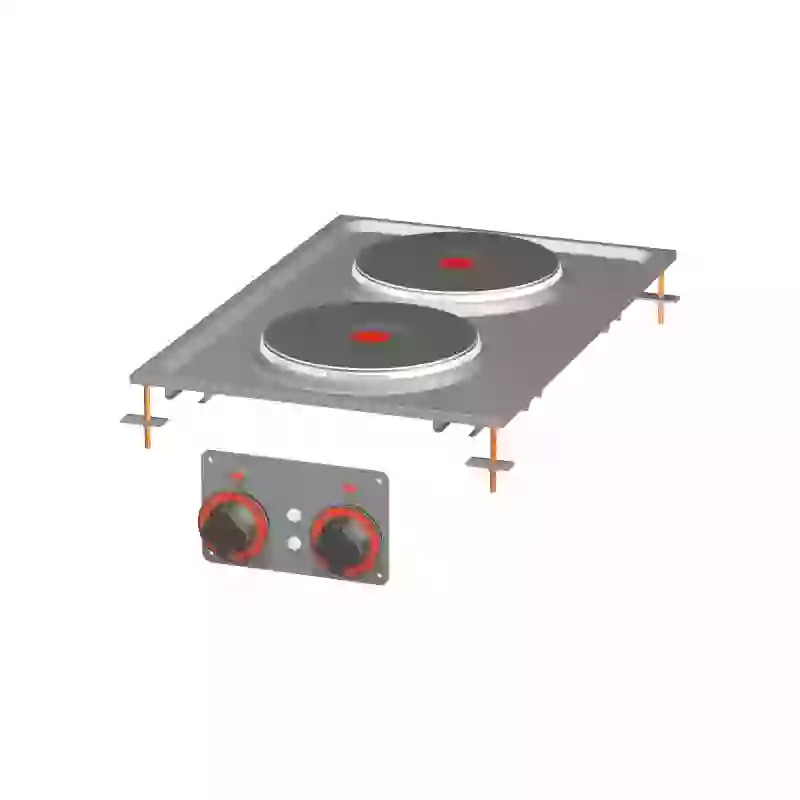 Sporák drop-in elektrická 2x drop-in plotýnka 400 V 