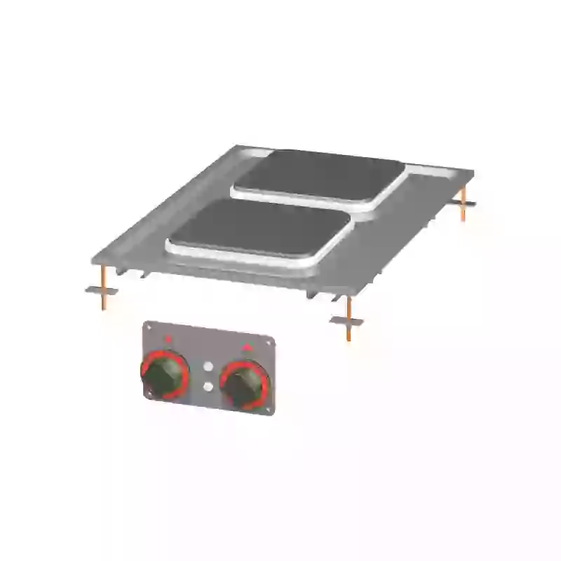 Sporák drop-in elektrická 2x drop-in plotýnka 400 V 