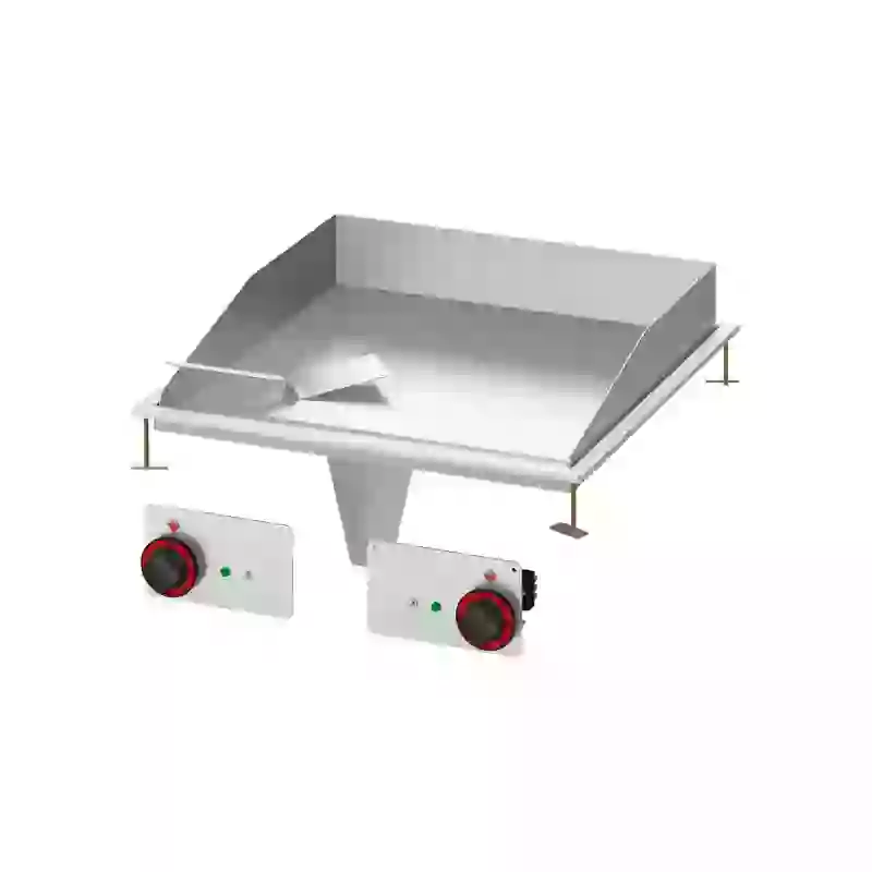 Grilovací deska 56x55 drop-in elektrická hladká 400 V 