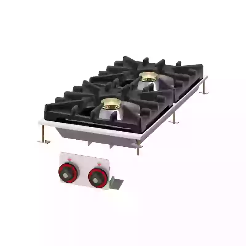 Sporák plynový 2 zóny 