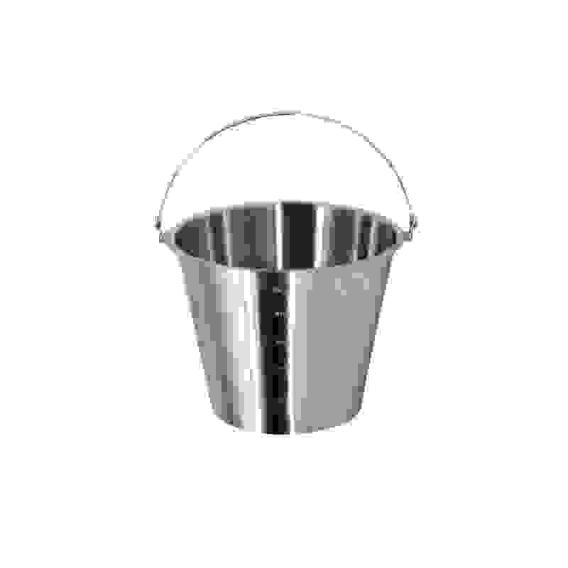 Vědro bez podstavy (Ø250 mm, 7 l) nerez ECO