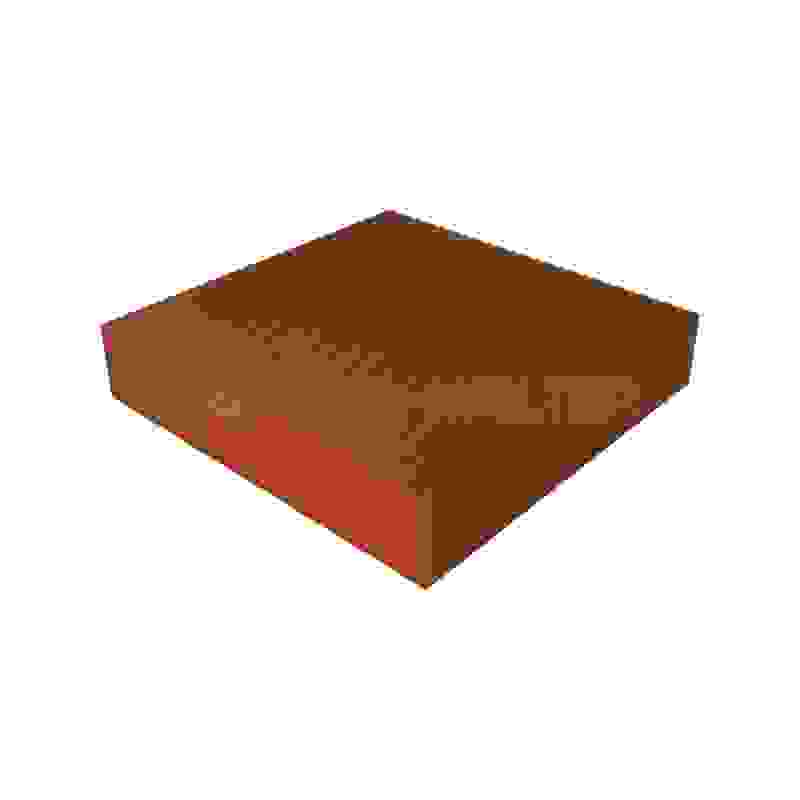 Blok 800x800x100 červenohnědý