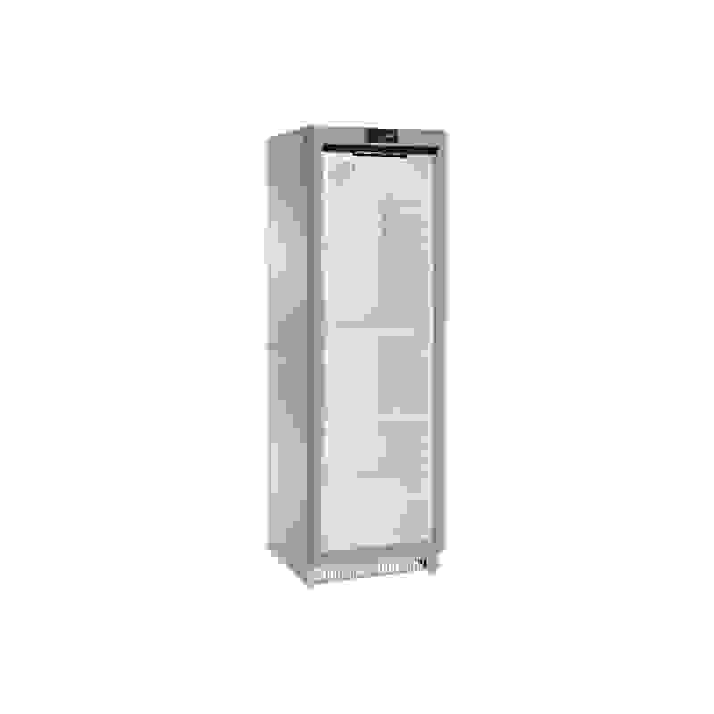 Skříň chladící AKD 400RG SS 360 L nerez/sklo
