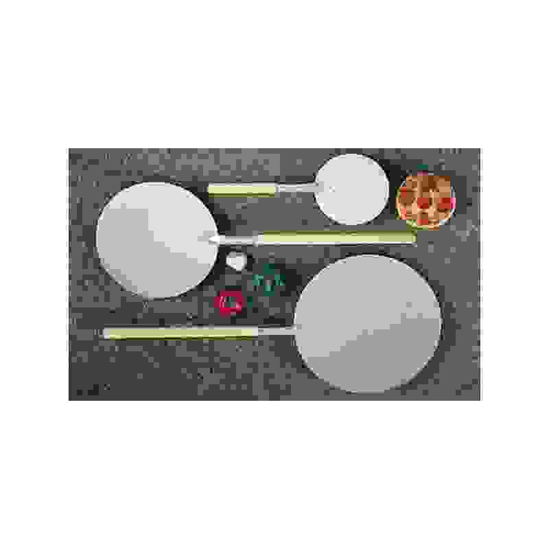Lopata na pizzu kulatá 340 mm, dl. 890 mm