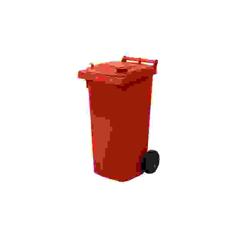 Popelnice 120 l - červená