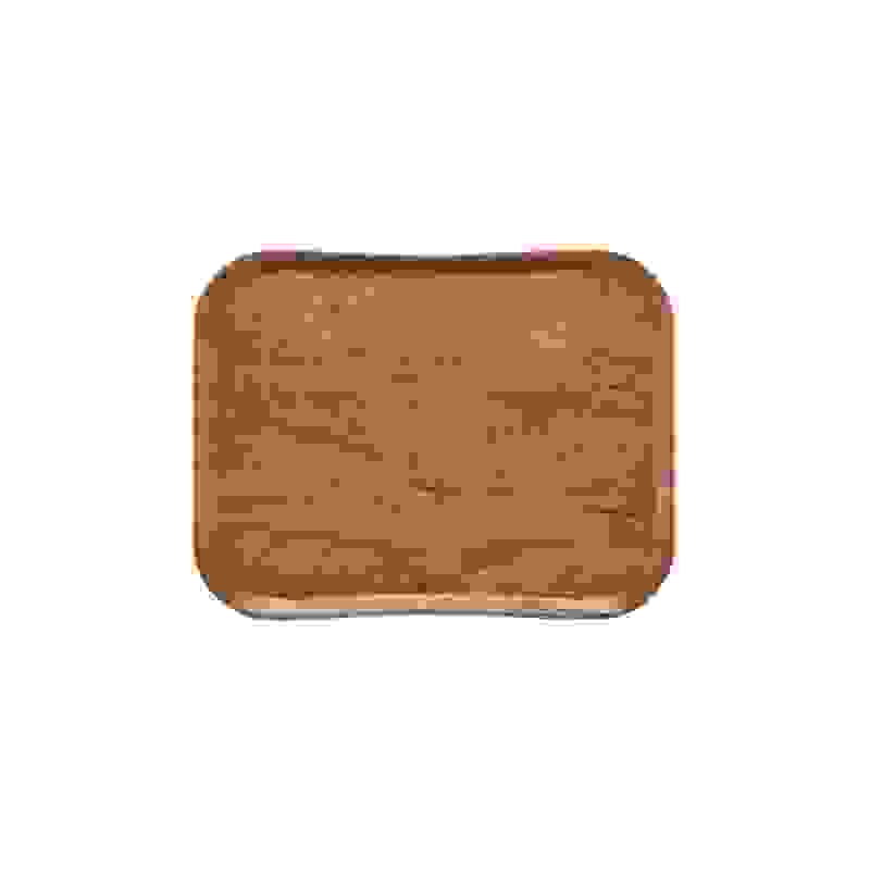 Wood podnos 35,5 × 45,7 cm, hnědá oliva